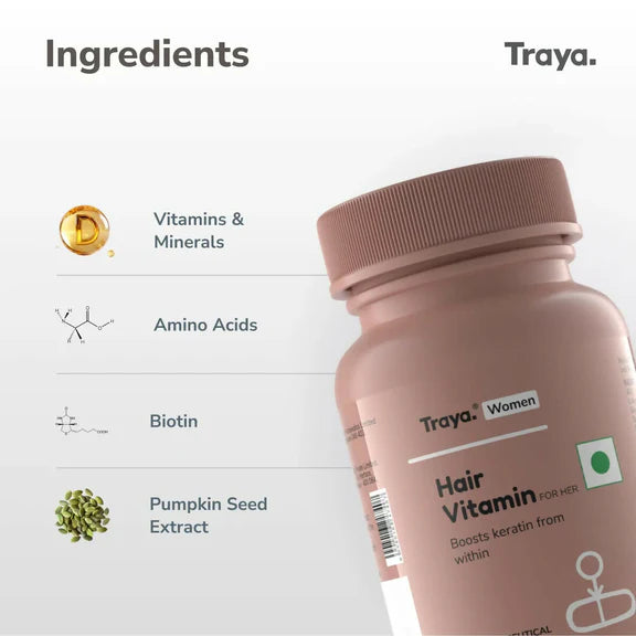 Traya Hair Vitamin For Her - 30 caps