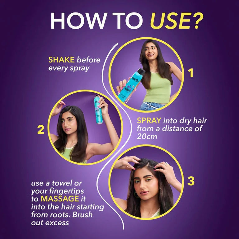 Got2b Dry ShGot2b Dry Shampoo Instant Fresh Up - 200 mlampoo Instant Fresh Up - 200 ml