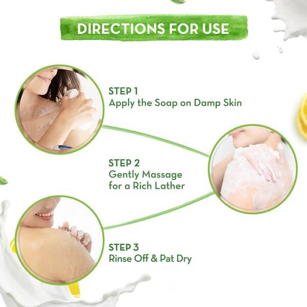 Mamaearth Vitamin C Moisturizing Lotion Soap -125 gm