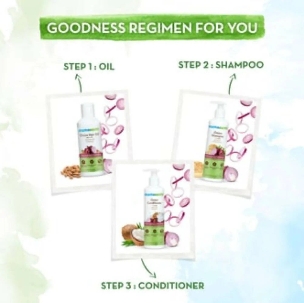 Mamaearth Onion Shampoo with Onion & Plant Keratin For Hair Fall Control