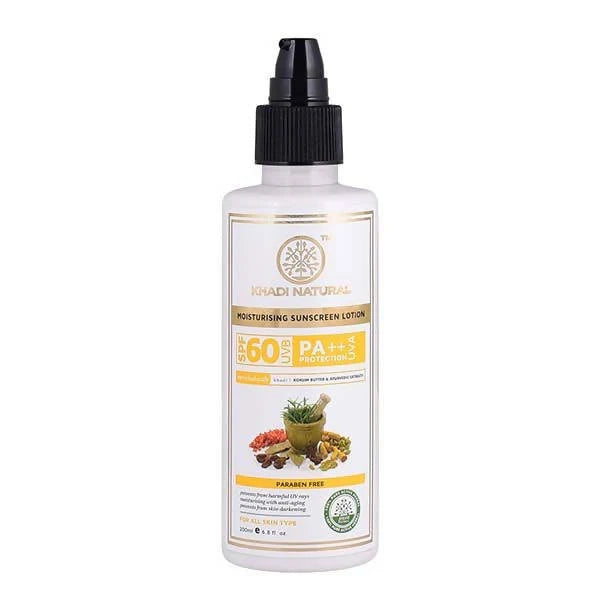 Khadi Natural Moisturising Sunscreen Lotion SPF 60 - 100 ml