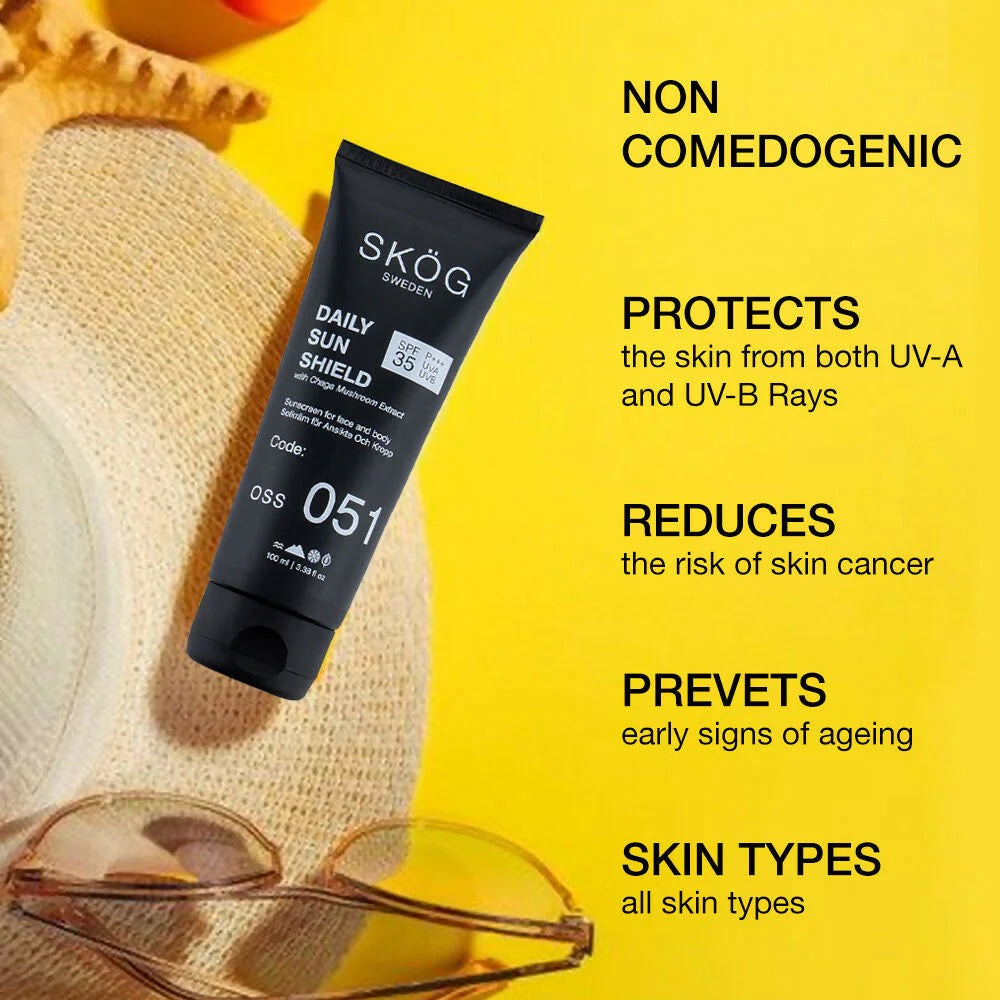 Skog Daily Sun Shield (Mineral Based) - 100 ml