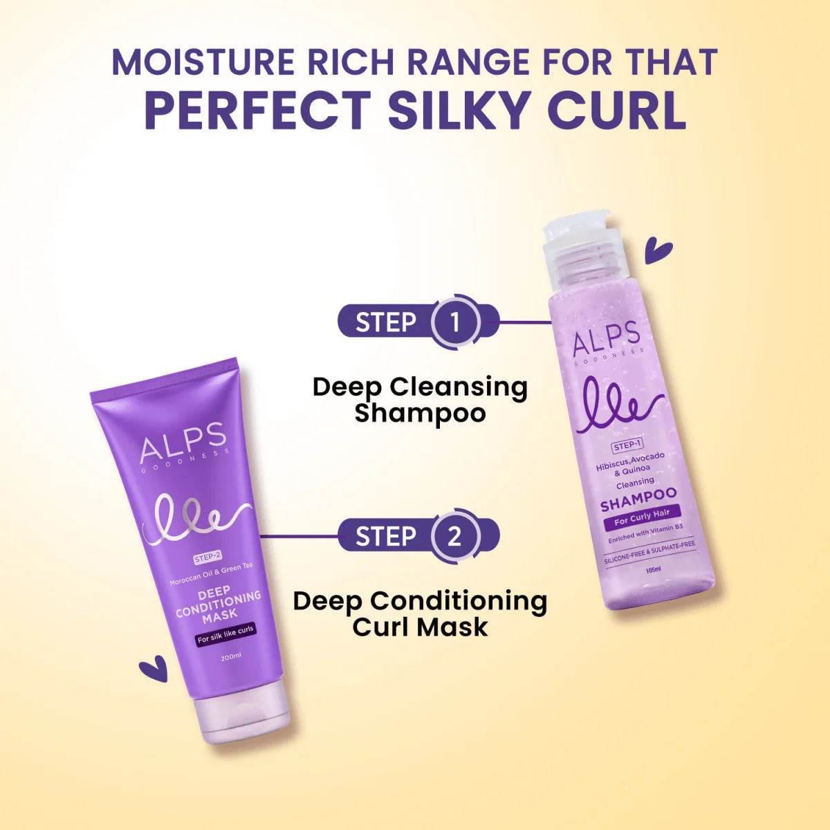 Alps Goodness Deep Conditioning Curl Mask with Moroccan Oil & Green Tea