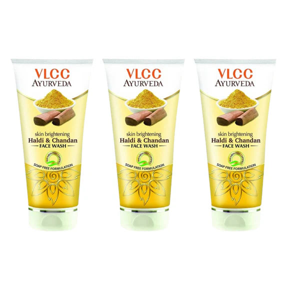 VLCC Skin Brightening Haldi & Chandan Face Wash - 100ml - Pack of 1