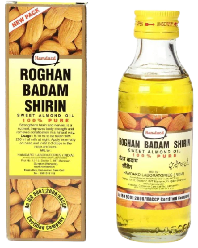 Hamdard Roghan Badam Shirin Sweet Almond Oil