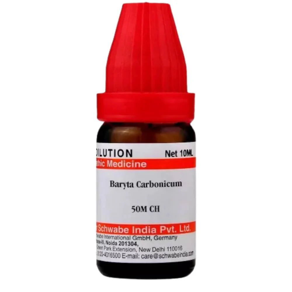 Dr. Willmar Schwabe India Baryta Carbonica (Barium carbonicum) Dilution -6 CH