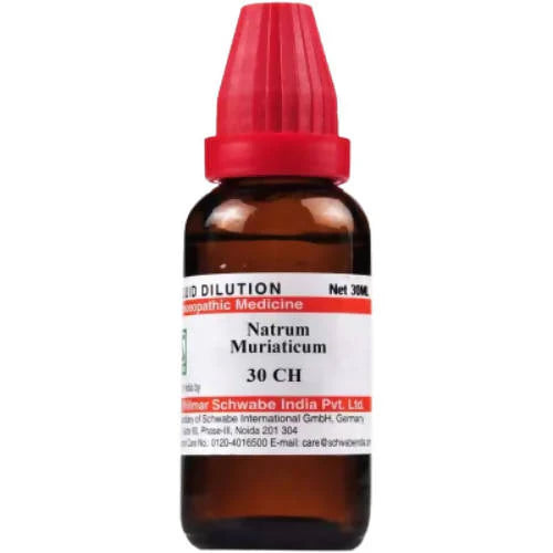 Dr. Willmar Schwabe India Natrum Muriaticum Dilution -30 ml