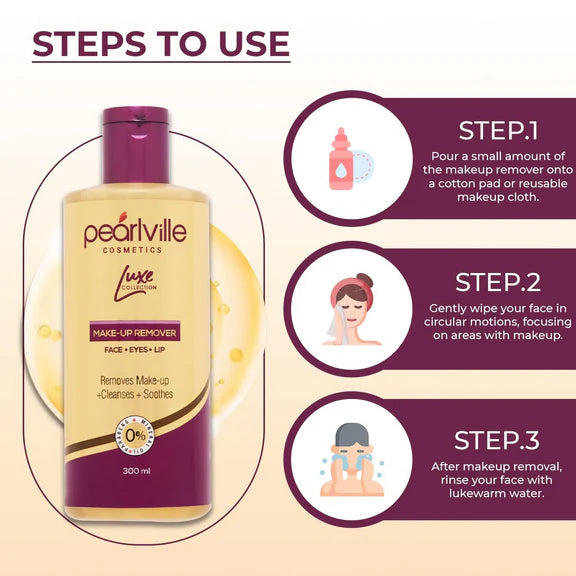 Pearlville Luxe Collection Make Up Remover - 300 ml