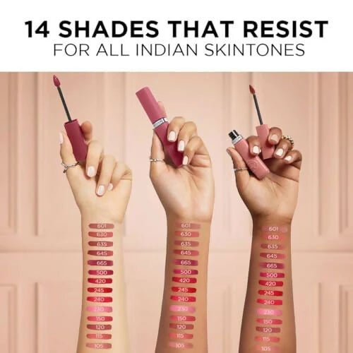 L'Oreal Paris Infallible Matte Resistance Liquid Lipstick - 665 First Move - 5 ml