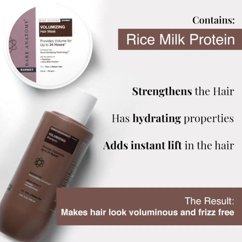 Bare Anatomy Expert Volumizing Shampoo & Hair Mask Kit