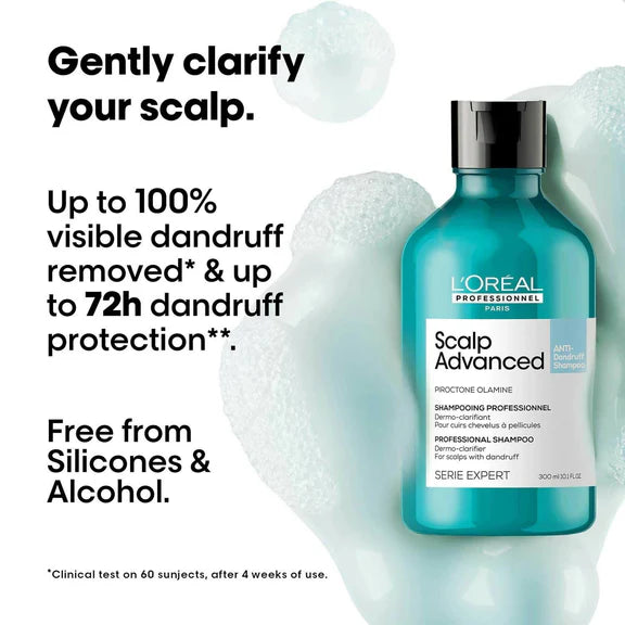 L’Oréal Professionnel Scalp Advanced Anti-Dandruff Dermo-Clarifier Shampoo - 300 ml