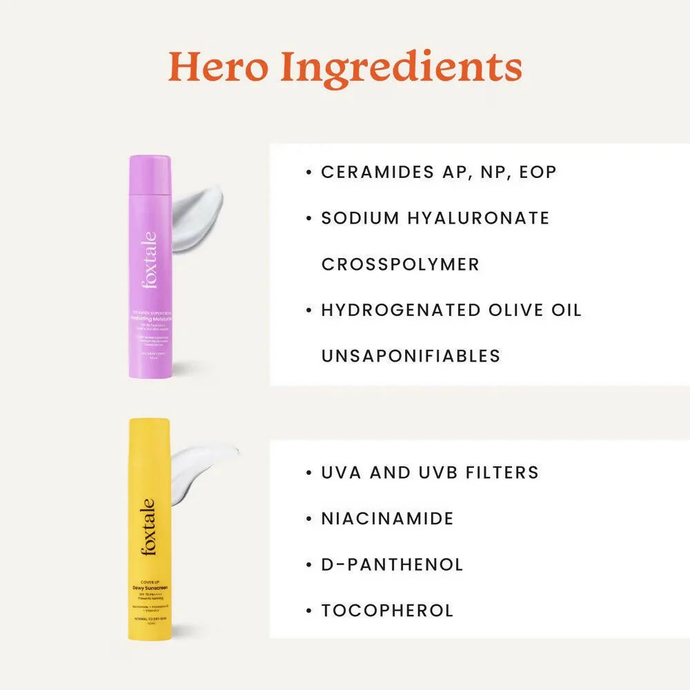 Foxtale CSMS (Cleanser, Serum, Moisturizer, Sunscreen) Flawless Skin