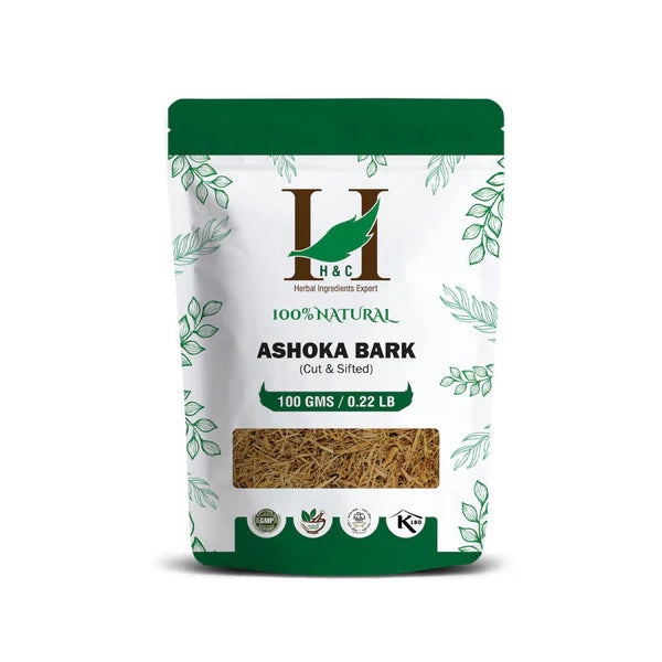 H&C Herbal Ashoka Bark Cut & Shifted Herbal Tea Ingredient - 100 gm