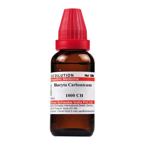 Dr. Willmar Schwabe India Baryta Carbonica (Barium carbonicum) Dilution -6 CH