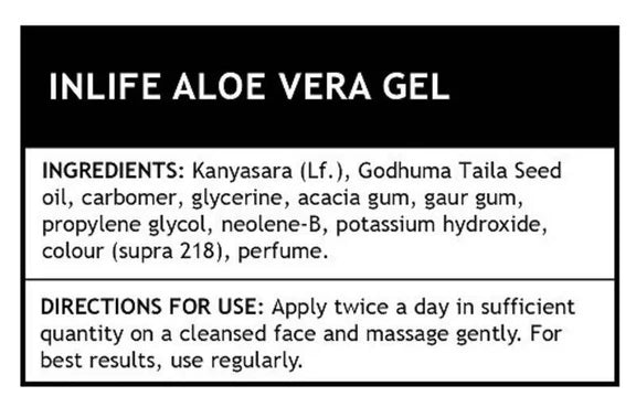 Inlife Aloe Vera Gel - 100 gm