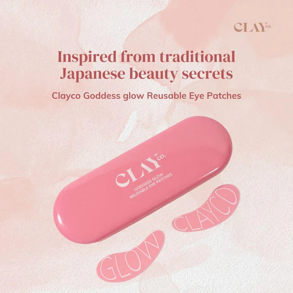 Clayco Goddess Glow Re-useable Under Eye Patches - 20 gm