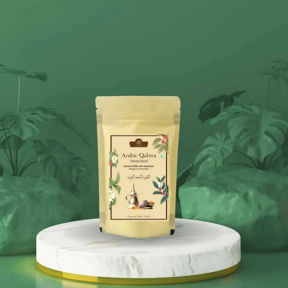 Al Masnoon Arabic Qahwa Yemeni Blend - 100 gm