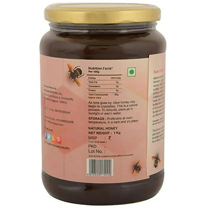 Nutriwish 100% Pure Organic Honey Wild Forest