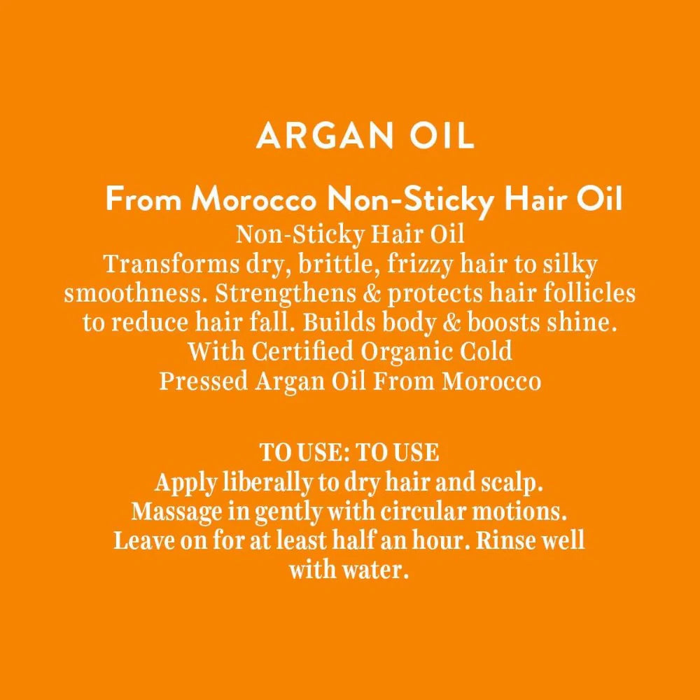 Biotique Advanced Organics Argan Oil From Morocco Non-sticky Hair Oil