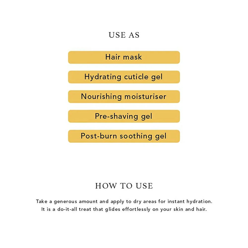 Ras Luxury Oils Ultra Hydrate Multi-Purpose Gel for Skin & Hair - 100 gm