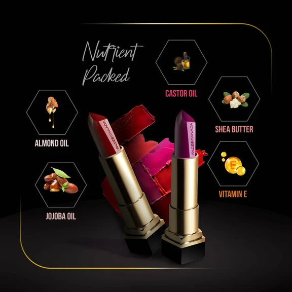 Faces Canada Comfy Matte Creme Lipstick - Wild At Heart 07 - 4.2 gm