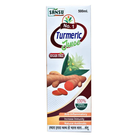 Sansu Turmeric Juice Sugar Free - 500 ml