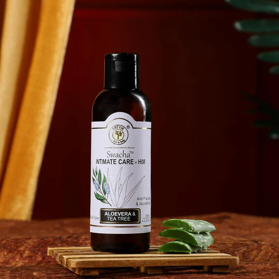 Tatvik Ayurveda Swacha Intimate Care Him (Aloevera & Tea Tree) - 100 ml