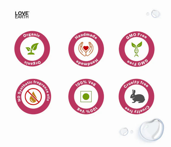 Love Earth Rose Water - Face Mist - 100 ml