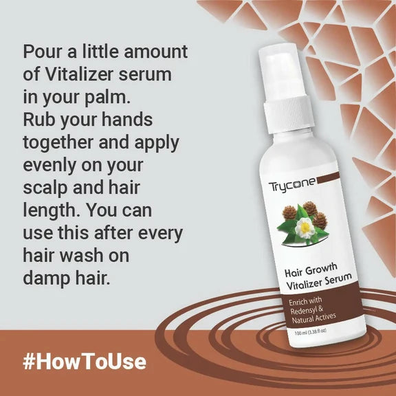 Trycone Hair Growth Vitalizer Serum - 100 ml