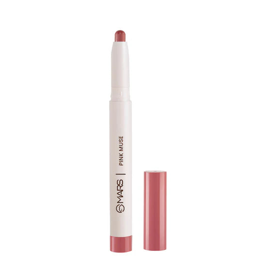 MARS Cosmetics Retractable Poppins Lipstick - Pink Muse - 24 - 1.3 gm