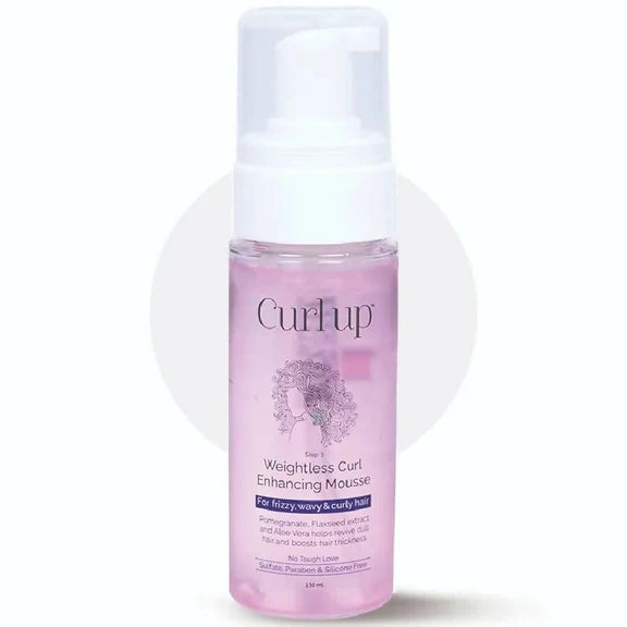 Curl Up Weightless Curl Enhancing Mousse - 150 ml