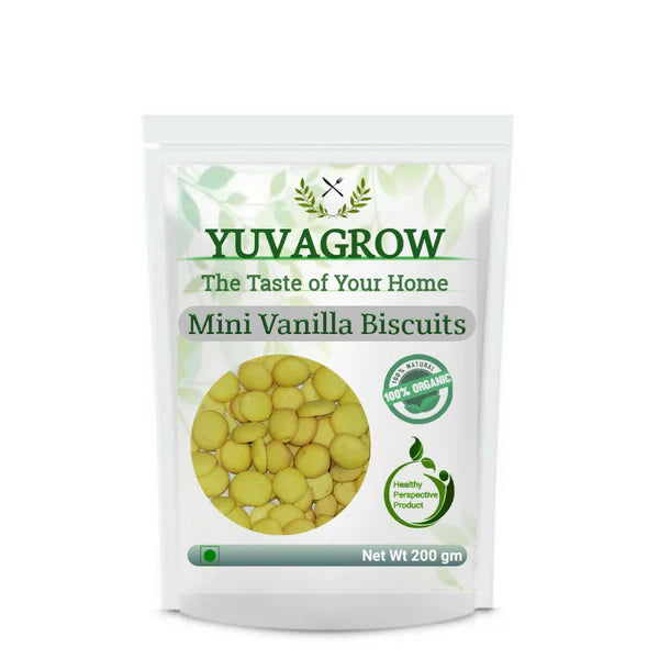 Yuvagrow Mini Vanilla Biscuits - 200 gm