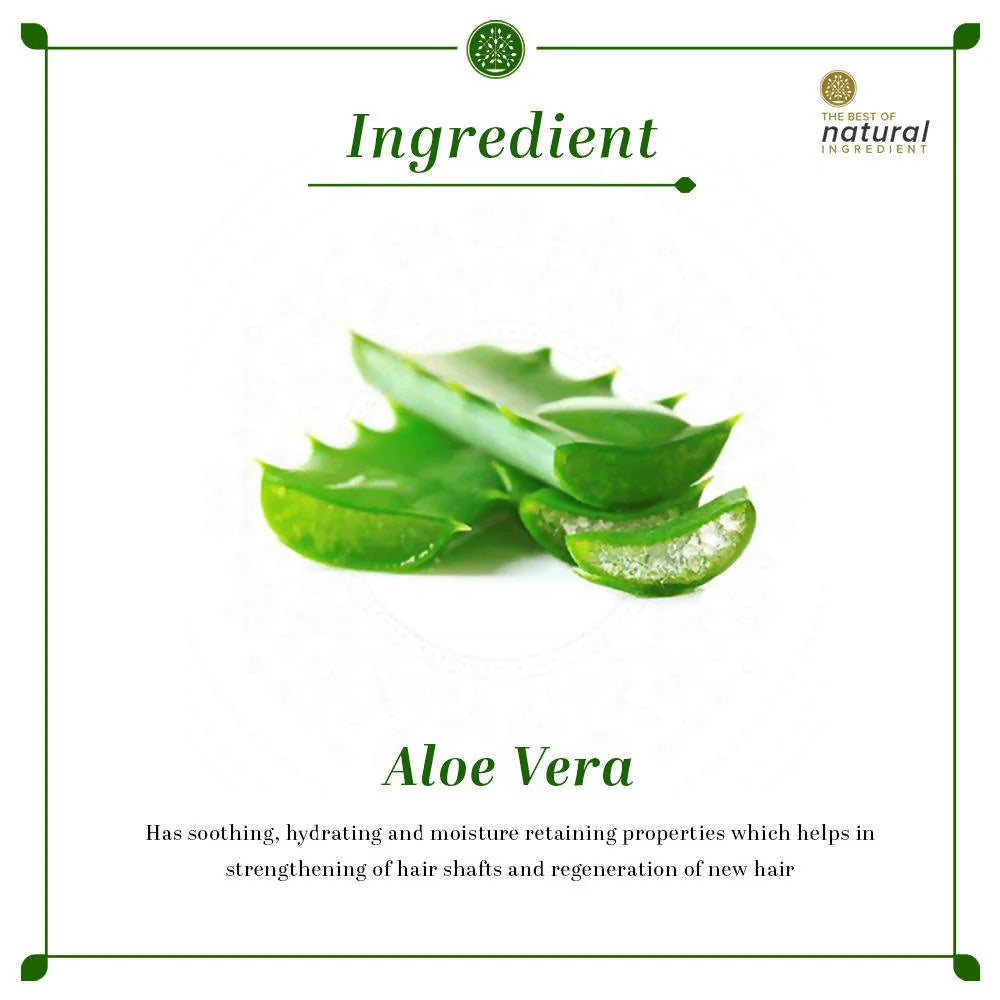Khadi Natural Aloe vera Hair Cleanser - 210 ml