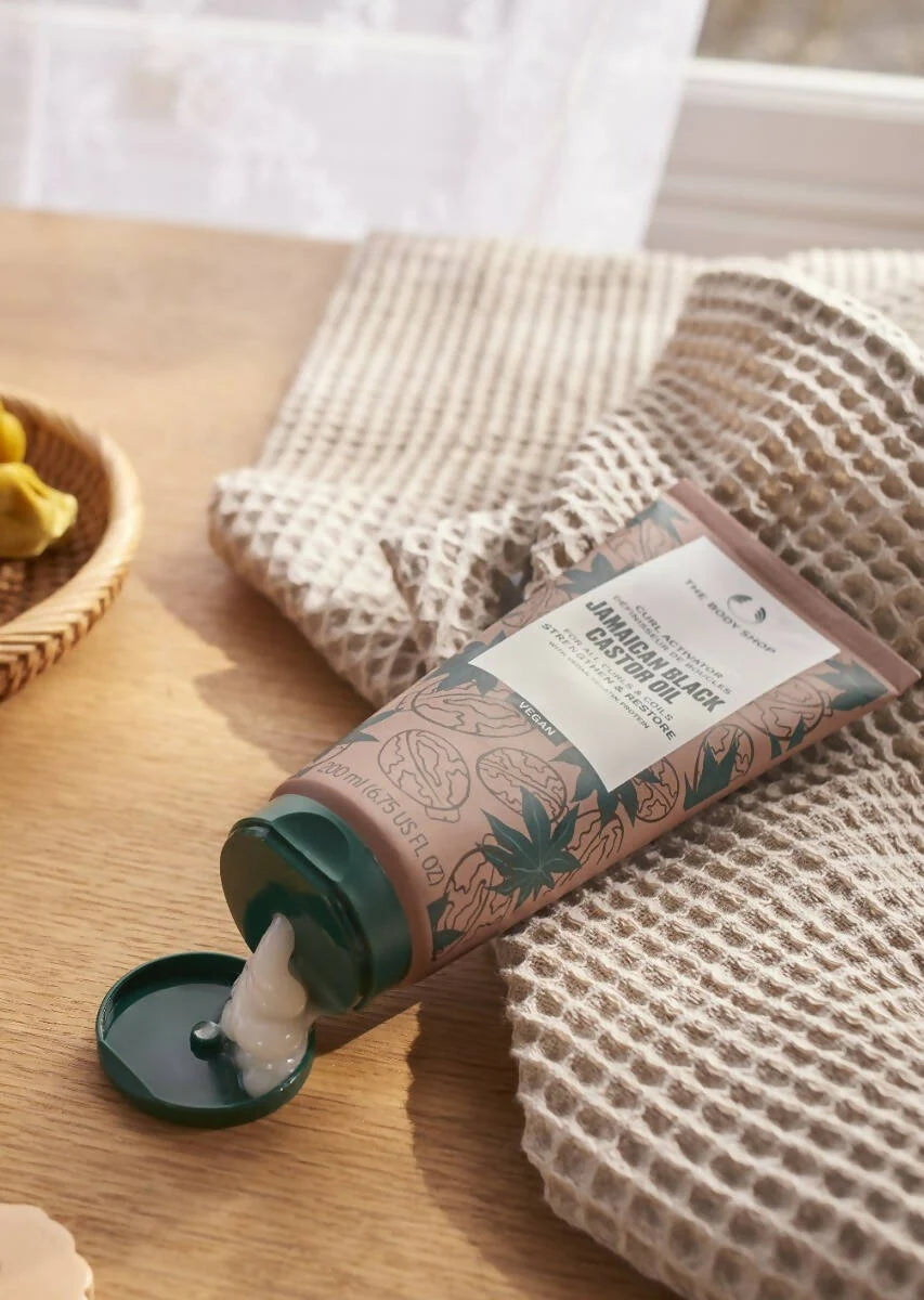 The Body Shop Jamaican Black Castor Oil Curl Activator for Curly Hair