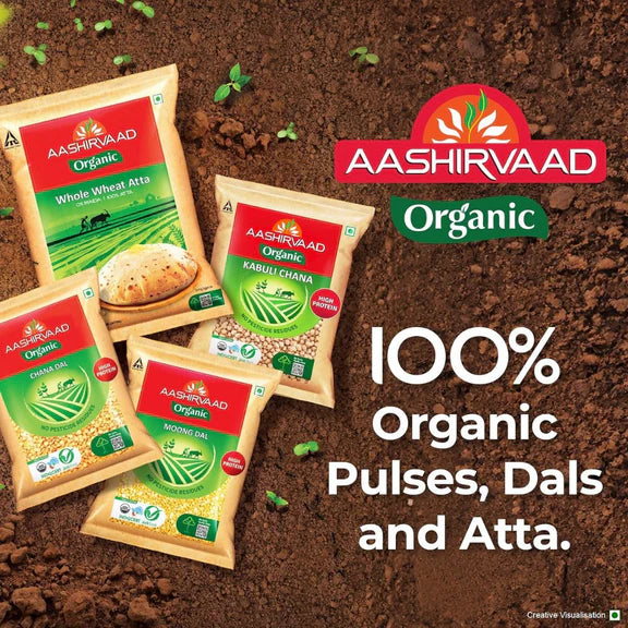 Aashirvaad Organic Kabuli Chana - 500 gm