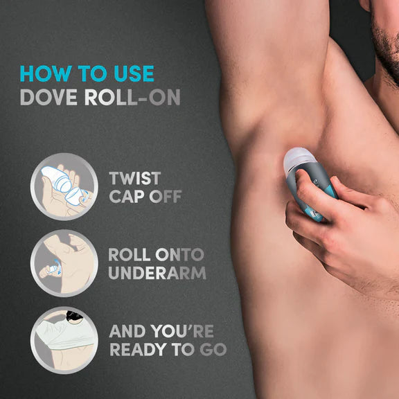 Dove Men + Care Clean Comfort Anti - Perspirant Roll - On - 50 ml
