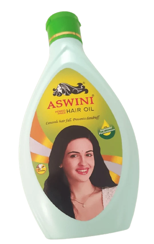 Aswini Homeo Hair Oil- Helps in Stopping Hair Fall & Dandruff - 350 ml