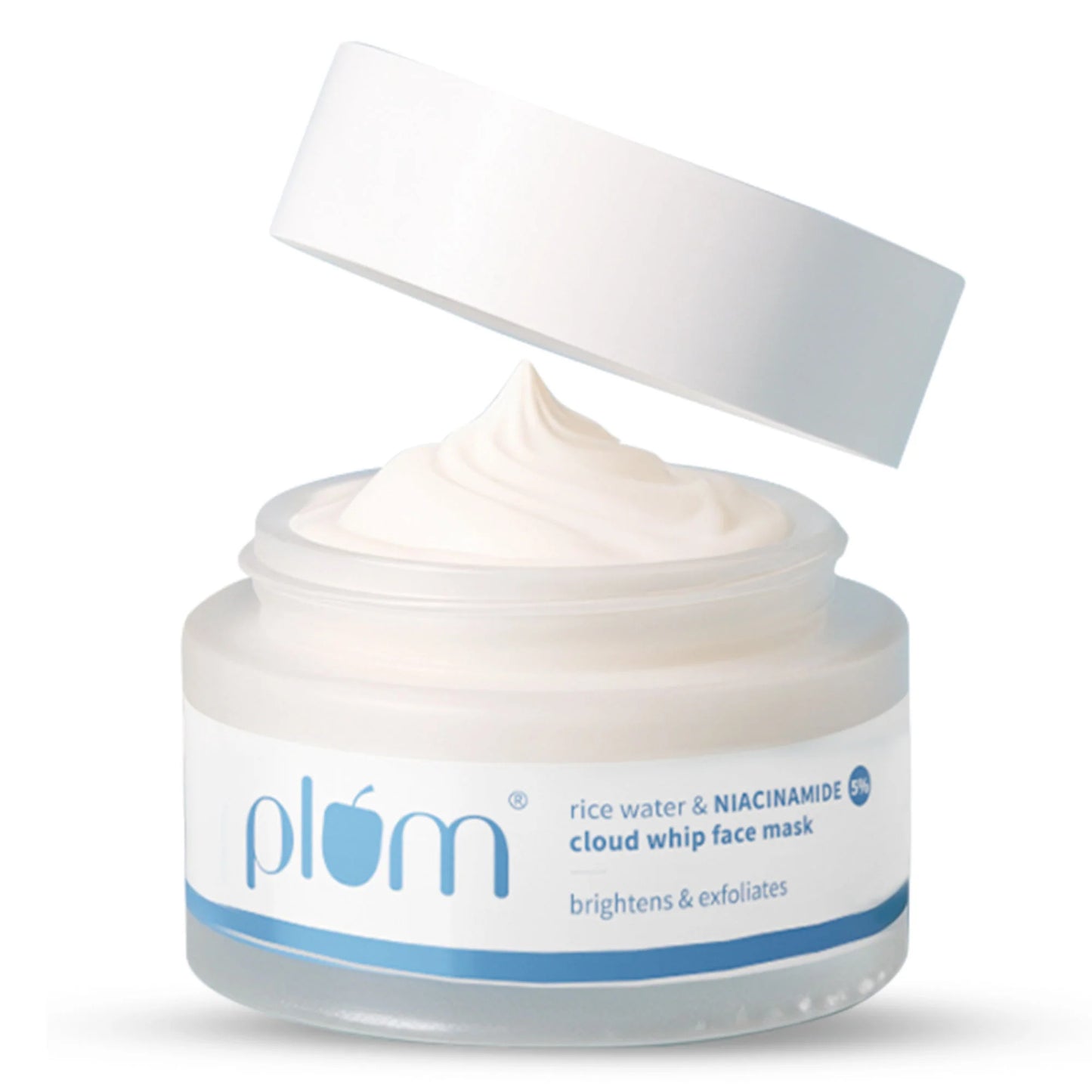 Plum Rice Water & 5% Niacinamide Cloud Whip Face Mask - 50 gm
