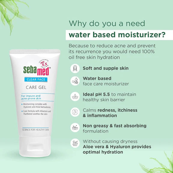 Sebamed Clear Face Care Gel - 50 ml
