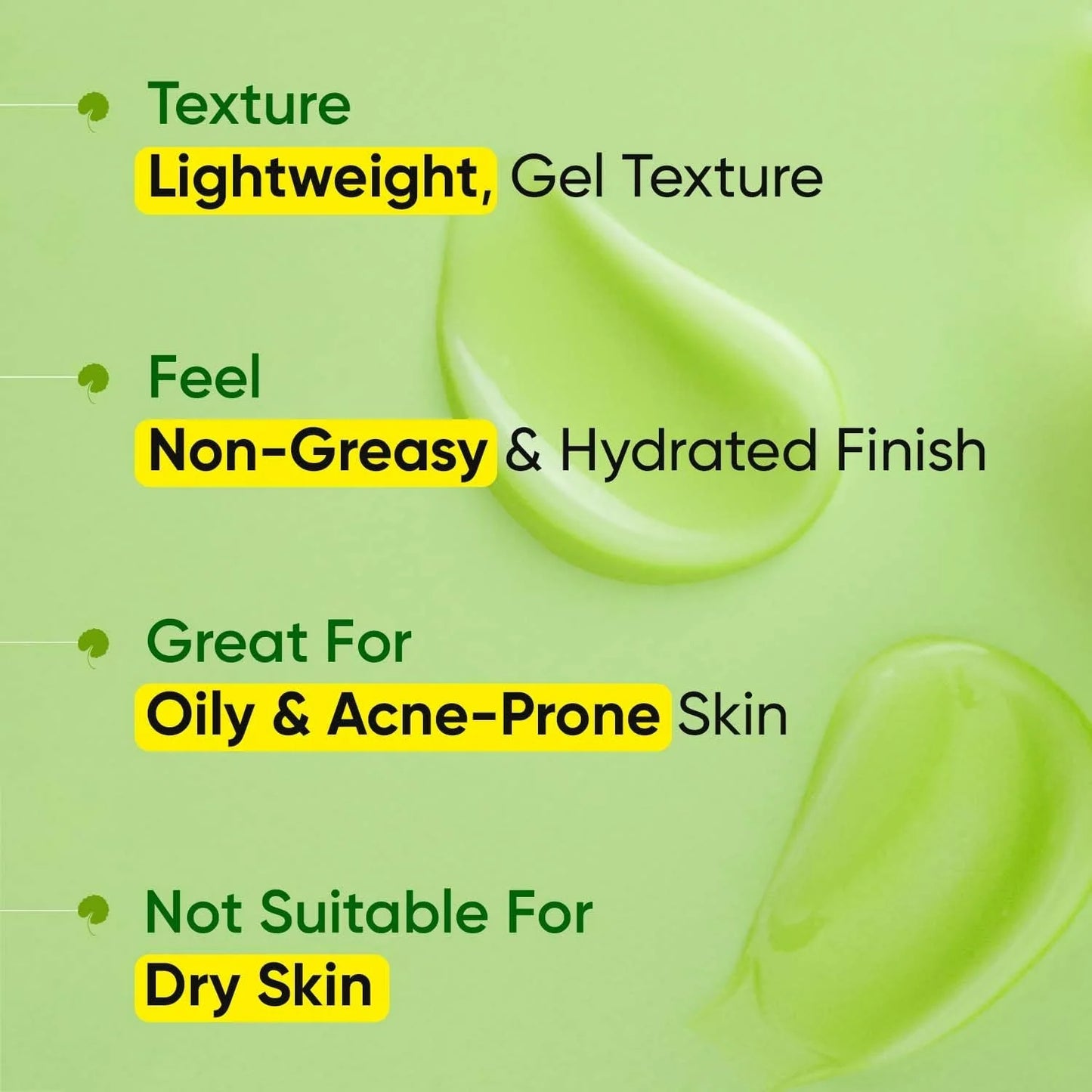 Dot & Key CICA Niacinamide Night Gel - 60 ml