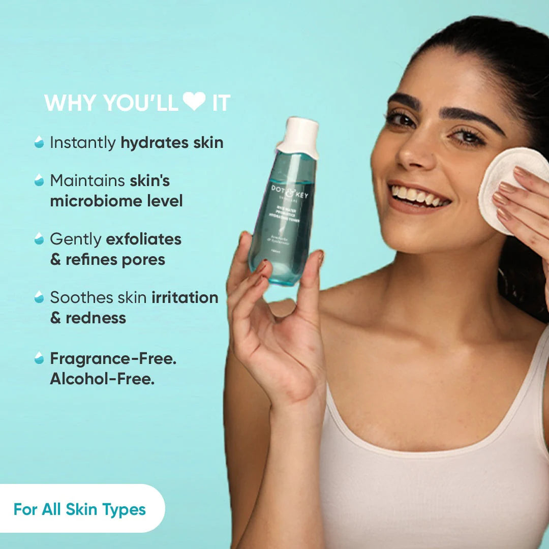 Dot & Key Rice Water Probiotics Hydrating Toner - 150 ml