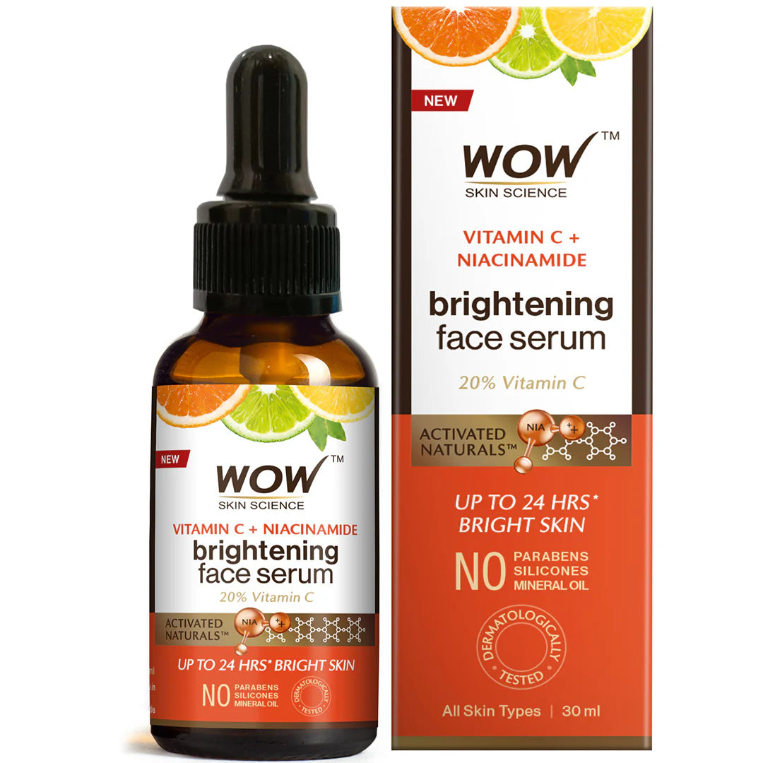 Wow Skin Science Vitamin C & Niacinamide Brightening Face Serum
