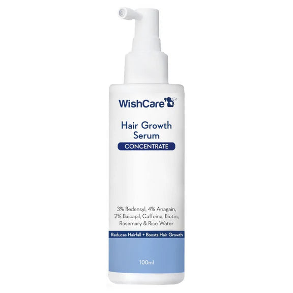 Wishcare Hair Growth Serum Concentrate With 3% Redensyl, 4% Anagain, Rice Water, Biotin - 30 ml - Pack of 1