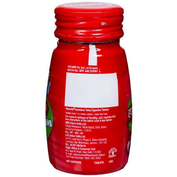 Dabur Hajmola Anardana Tablets -120 tabs