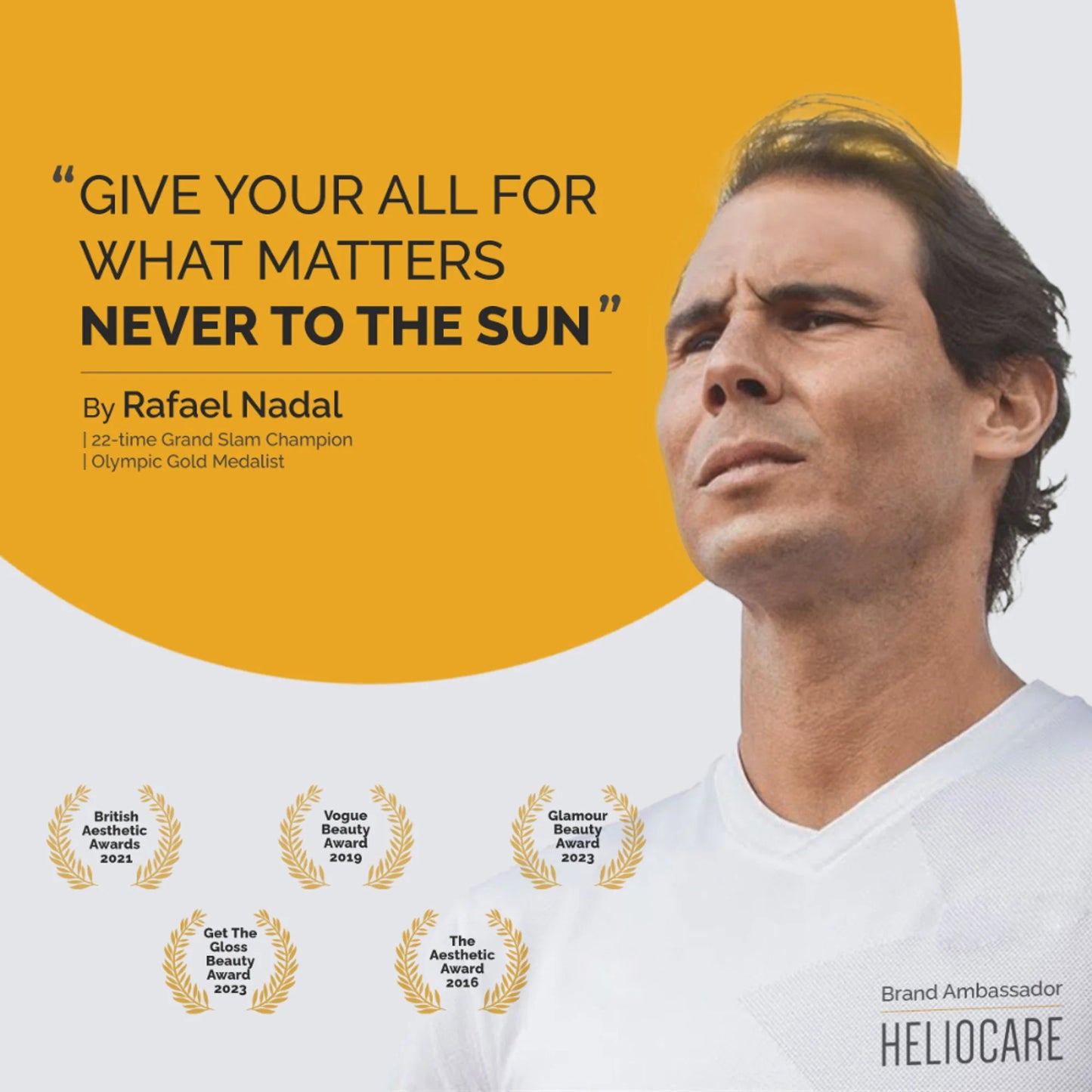 Heliocare Water Gel Hydrating Sunscreen SPF 50+ Pa++++, Water & Sweat Resistant, For Dry & Dull Skin - 50ml