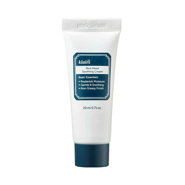 Dear Klairs Rich Moist Soothing Cream - 20 ml