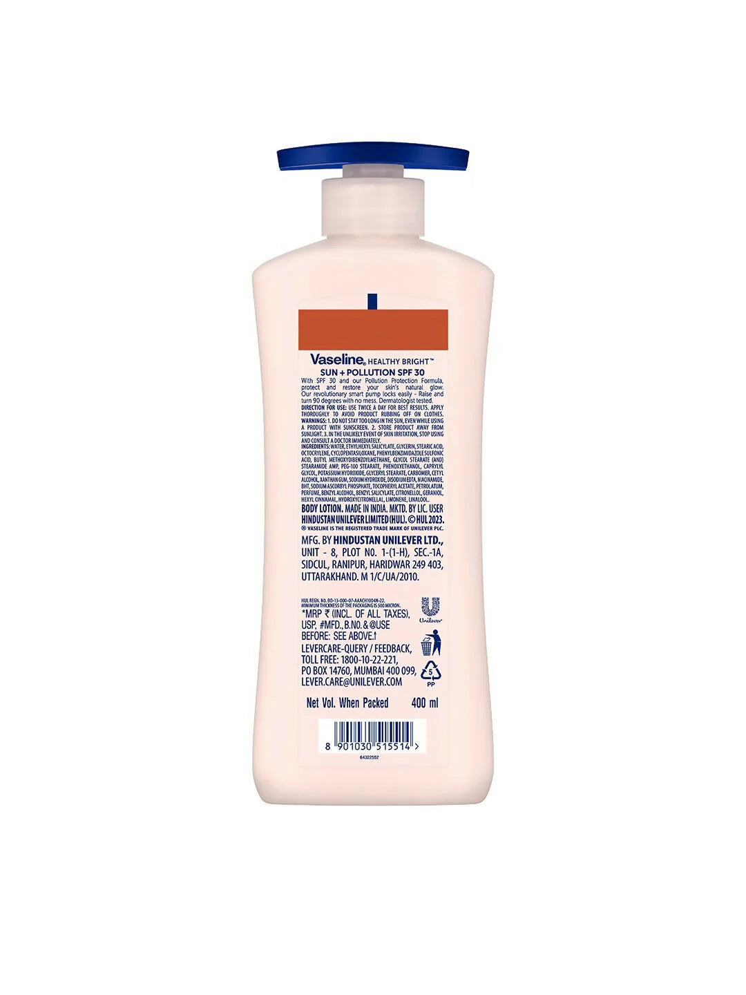 Vaseline Cocoa Glow & Sun Pollution Protection SPF 30 Body Lotion Combo