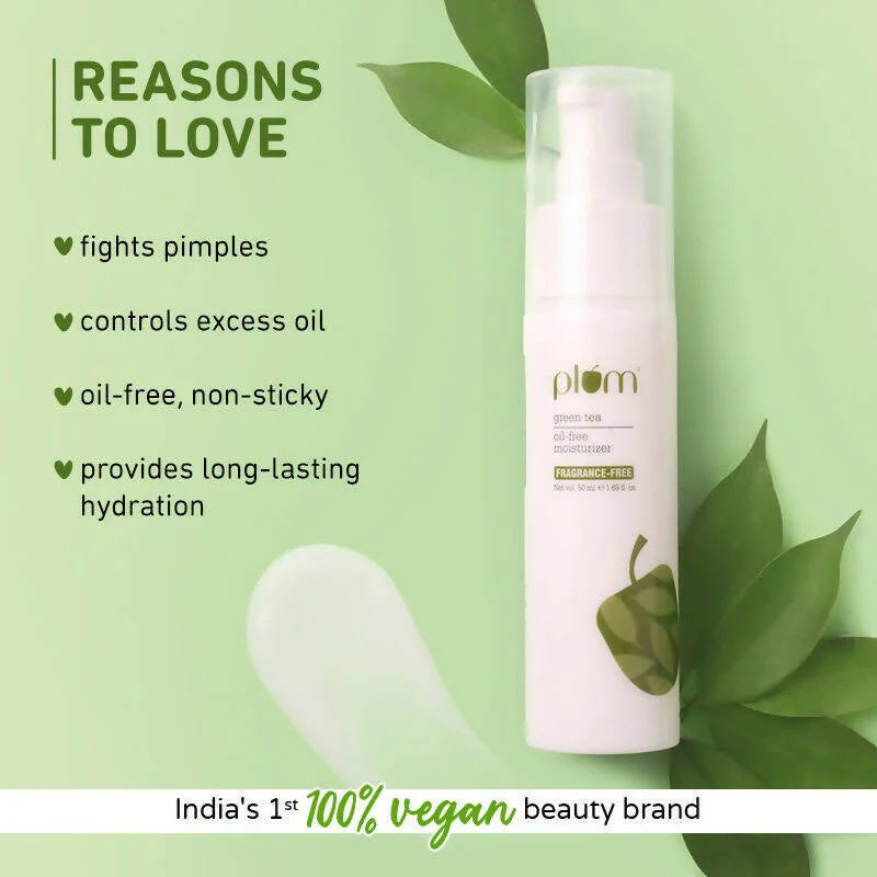 Plum Green Tea Oil - Free Moisturizer - 50 ml