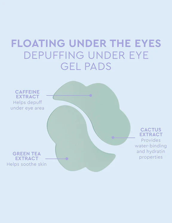 Florence by Mills Floating Under The Eyes Depuffing Eye Gel Pads - 60 pcs