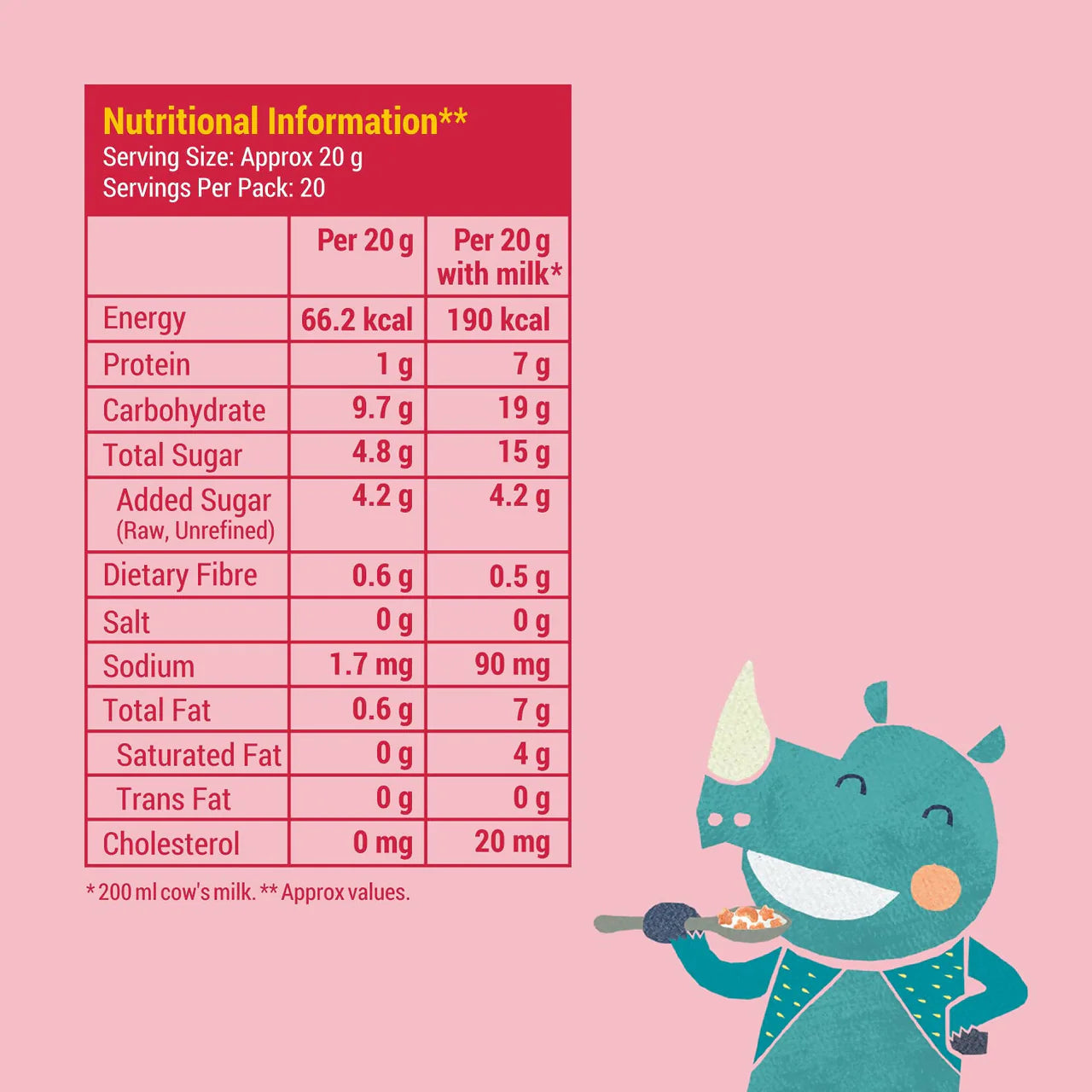 Slurrp Farm Berry Crunch Strawberry Cereal (Ragi Stars & Moons)